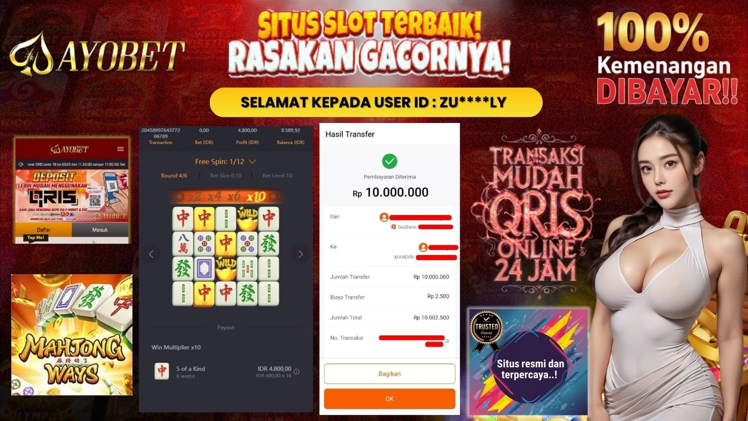 AYOBET JACKPOT SLOT MAHJONG WAYS